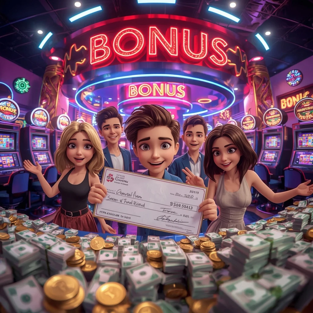 bonus dans les mains de l'homme au casino RA CASINO