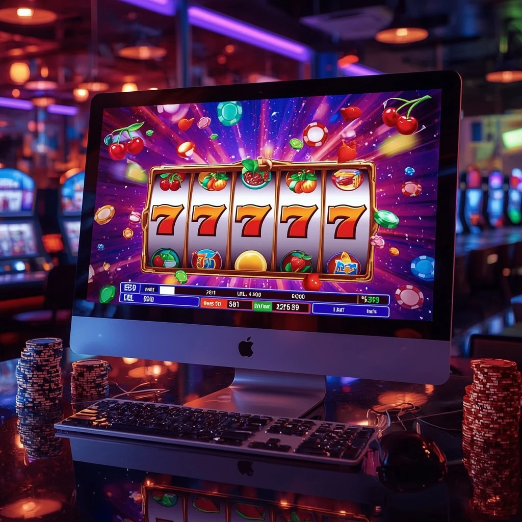slots sur le moniteur RA CASINO