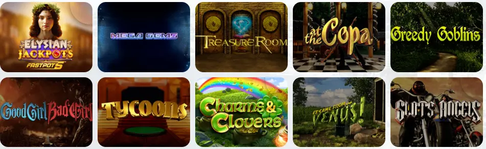 Les Jackpots au RA CASINO